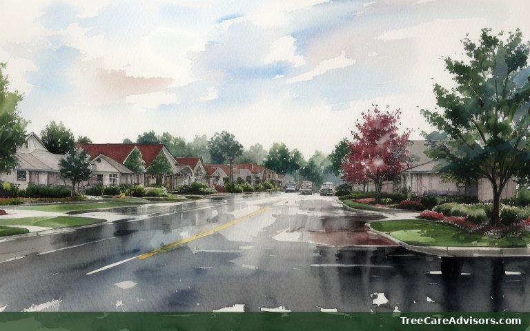 Neighborhood street view in Banner Elk, NC