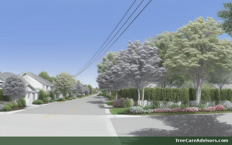 Neighborhood street view in Indian Beach, NC