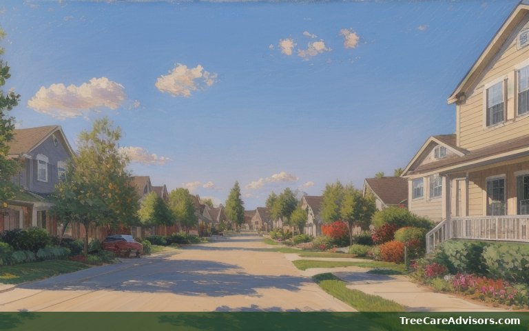 Neighborhood street view in Briar Chapel, NC