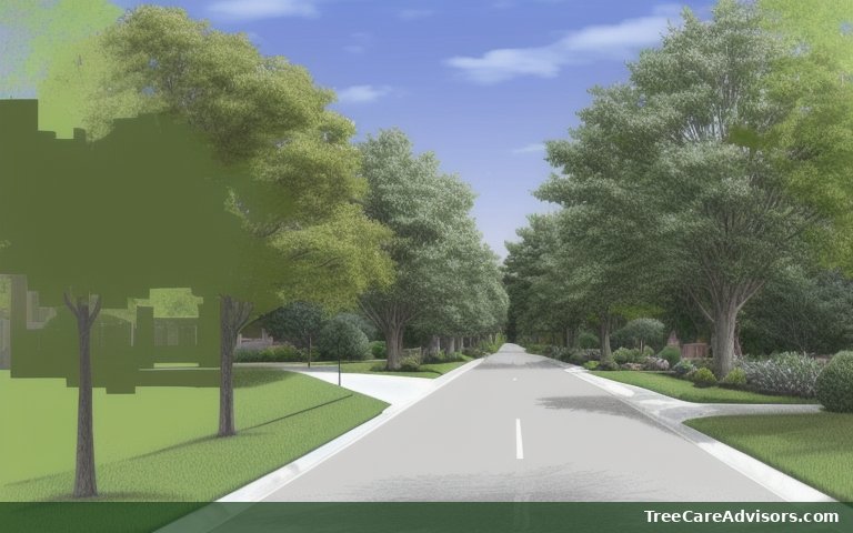 Neighborhood street view in Cornelius, NC