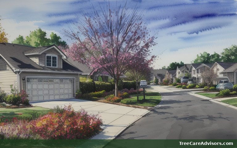 Neighborhood street view in Rolesville, NC