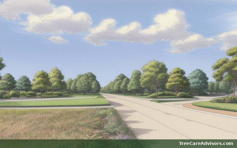 Neighborhood street view in Wetherington, OH