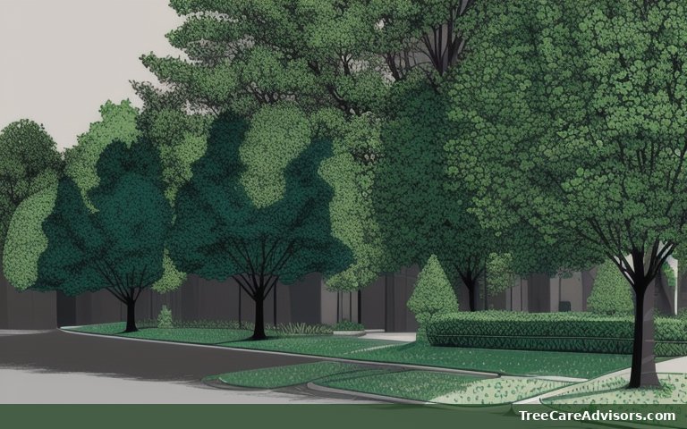 Neighborhood street view in Granville, OH