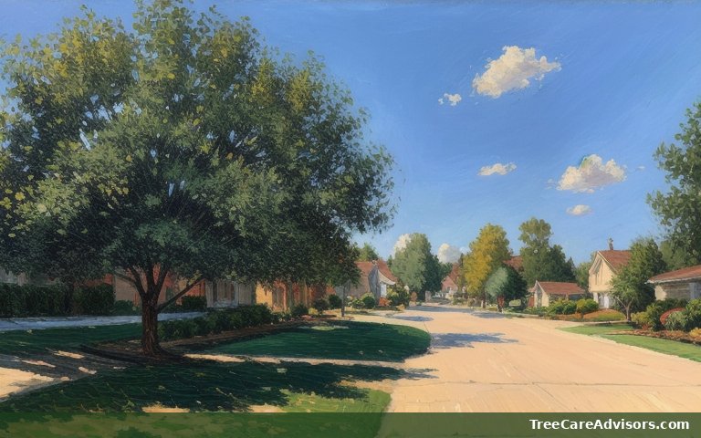 Neighborhood street view in Valley City, OH