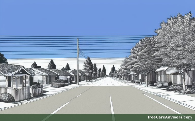 Neighborhood street view in Thornport, OH