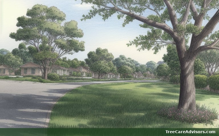 Neighborhood street view in Hills and Dales, OH