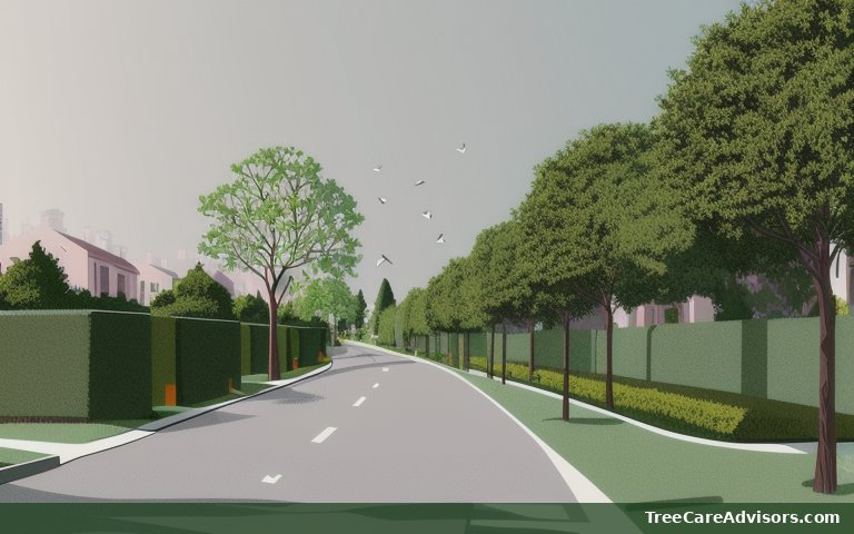 Neighborhood street view in Heceta Beach, OR