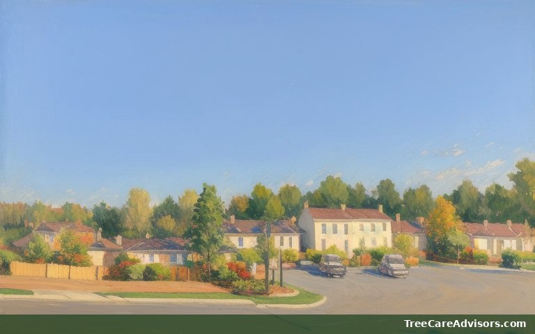 Neighborhood street view in Bayshore, OR