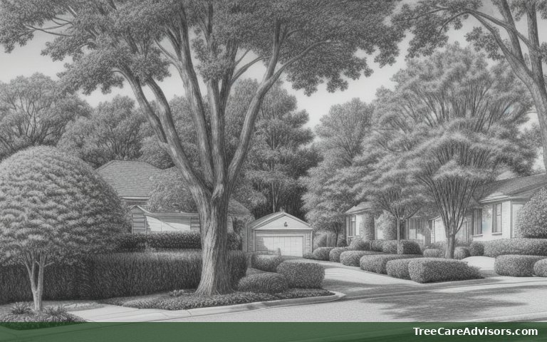 Neighborhood street view in Briarcliffe Acres, SC