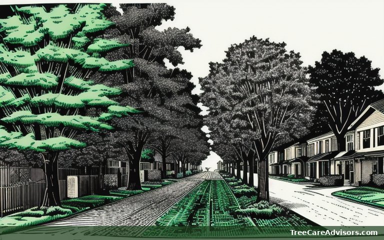 Neighborhood street view in Prairiewood Village, SD