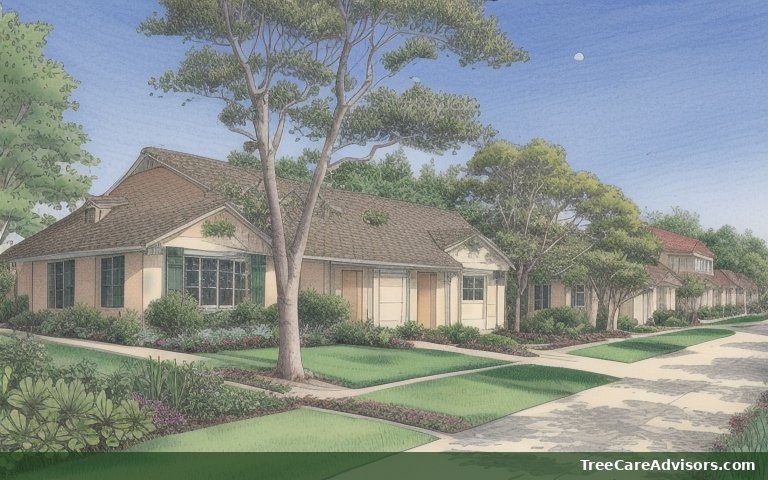 Neighborhood street view in Walden, TN