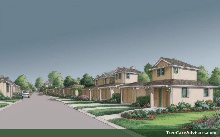 Neighborhood street view in Terrell Hills, TX