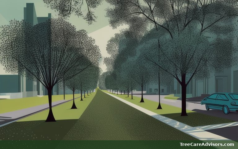 Neighborhood street view in Round Top, TX