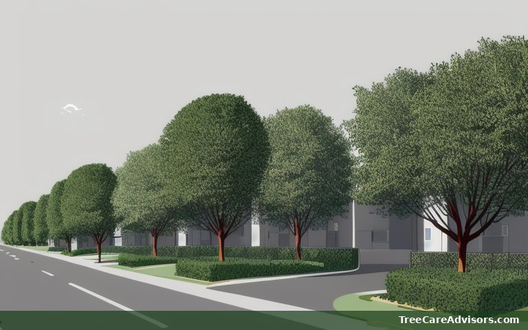 Neighborhood street view in Pantops, VA