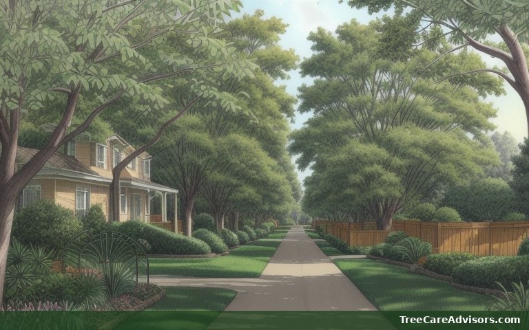 Neighborhood street view in Dranesville, VA