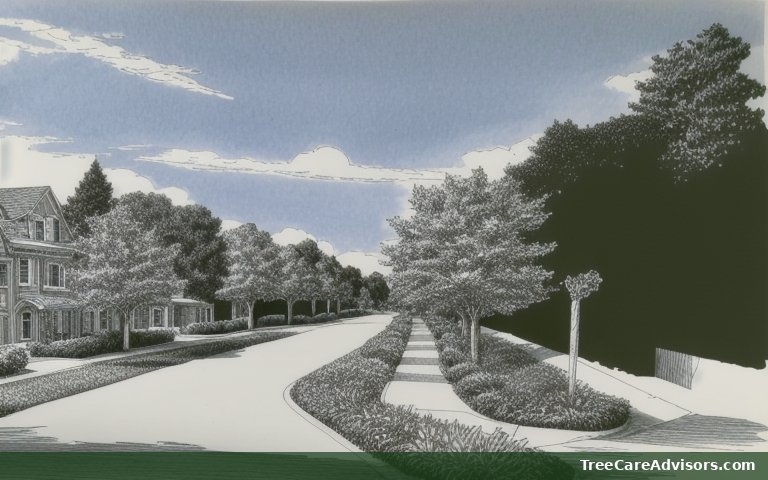 Neighborhood street view in Gainesville, VA