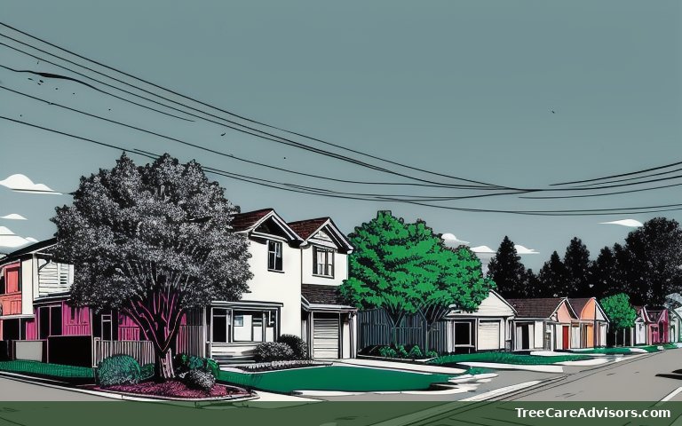 Neighborhood street view in Duluth, WA