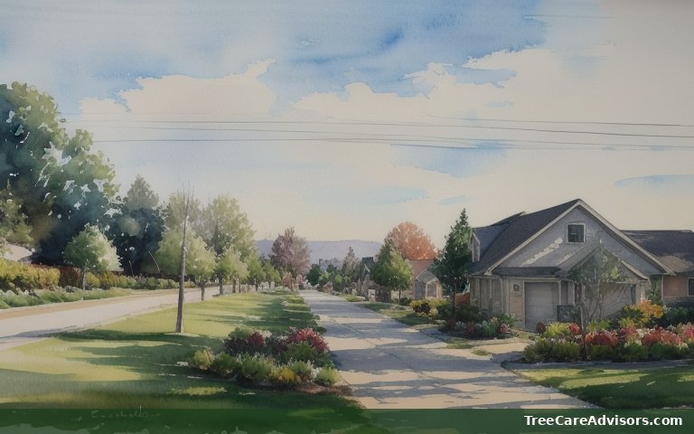 Neighborhood street view in Marrowstone, WA