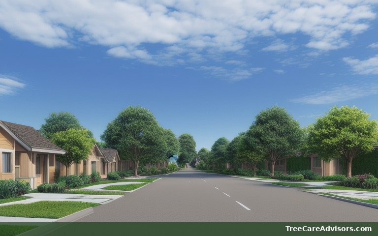 Neighborhood street view in Alger, WA