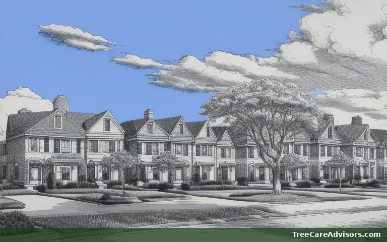 Neighborhood street view in Olympia, WA