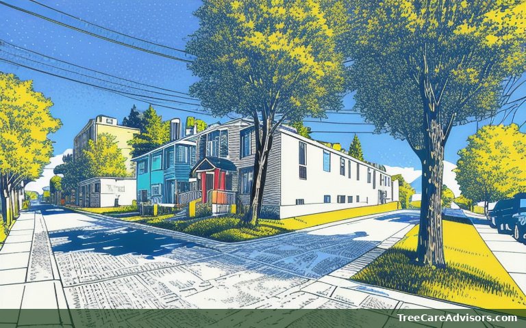 Neighborhood street view in Shepherdstown, WV