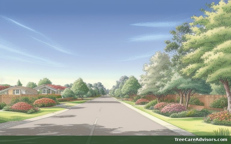 Neighborhood street view in Ghent, WV