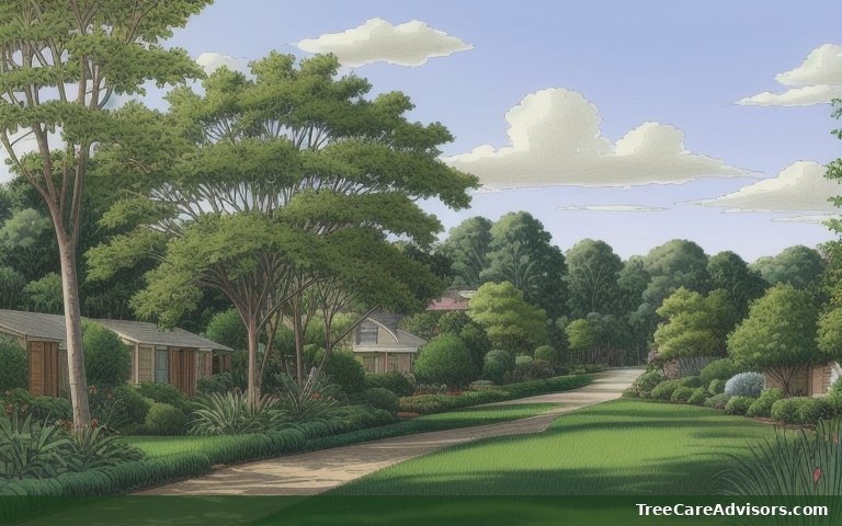 Neighborhood street view in Richfield, WI