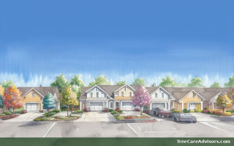 Neighborhood street view in Centennial, WY